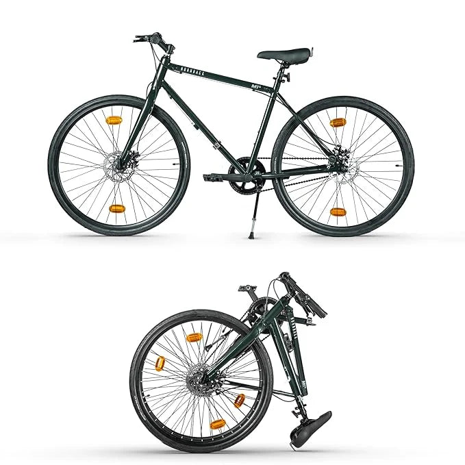 Hornback: M1s Foldable Hybrid Bike – Your Perfect Travel Companion