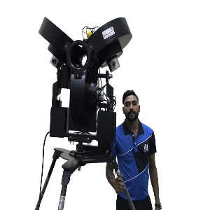 Leverage: Yantra E3 Intelligent Bowling Machine: Advanced AI Cricket Bowling Machine for Professional Training & Simulation
