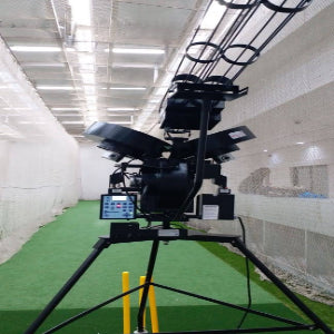 Leverage: Yantra E3 Intelligent Bowling Machine: Advanced AI Cricket Bowling Machine for Professional Training & Simulation