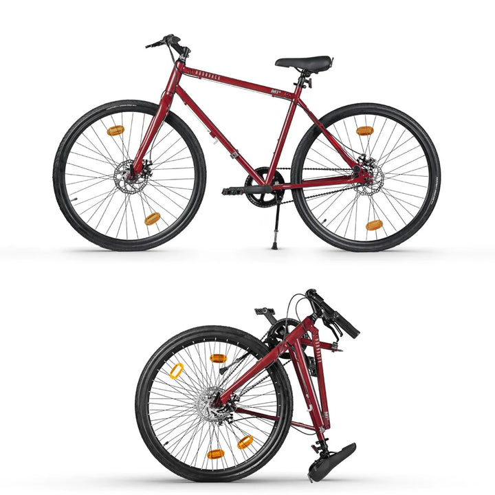 Hornback: M1s Foldable Hybrid Bike – Your Perfect Travel Companion