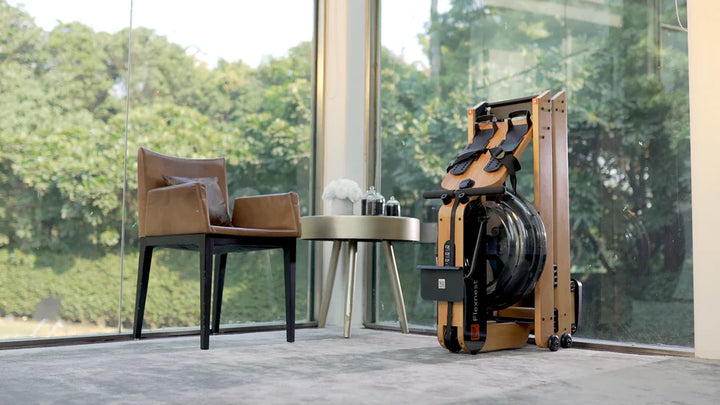 The Flexnest: Flexrower Pro – Smart Rowing Machine with Bluetooth & App Integration for Full-Body Workouts