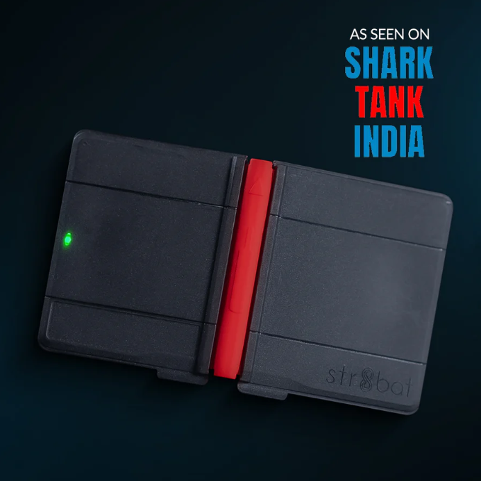 Str8bat Cricket Bat Sensor – 3D Batting Performance Tracker