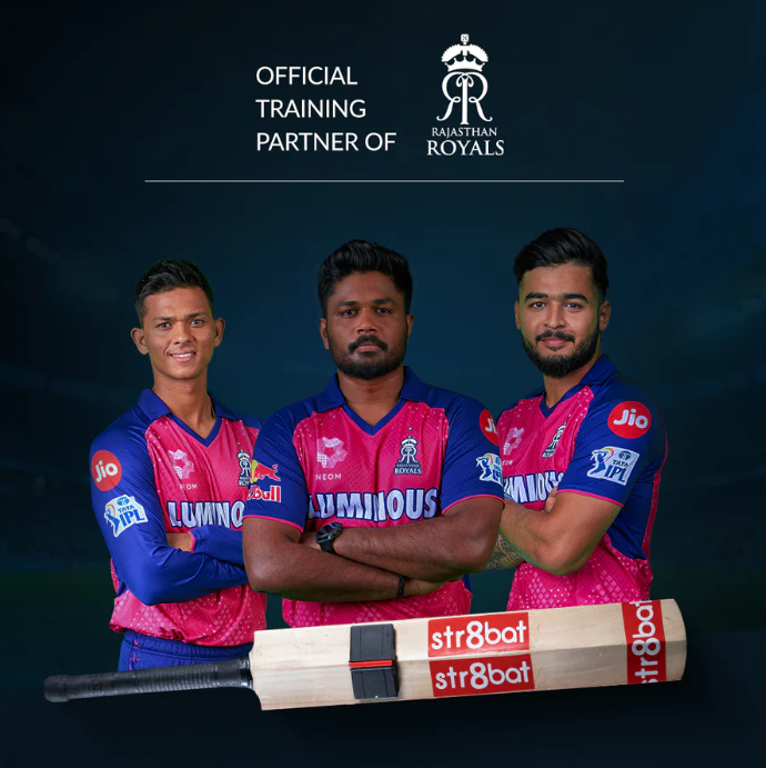 Str8bat Cricket Bat Sensor – 3D Batting Performance Tracker