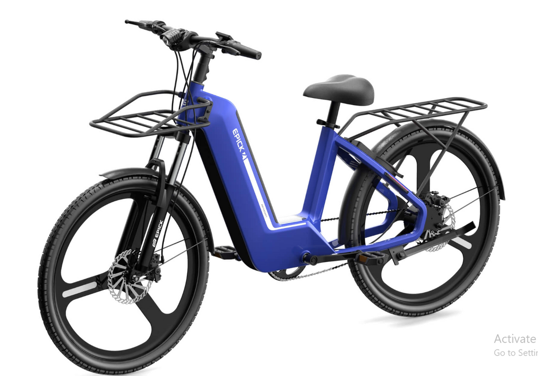 Epick Z1 Series – Smart Electric Bicycle with GPS, Pedal Assist & Long-Range Battery