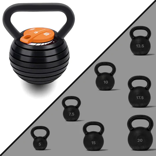 The Flexnest: The Flexikettle Adjustable Kettlebell – Smart & Compact Weights for Home Workouts