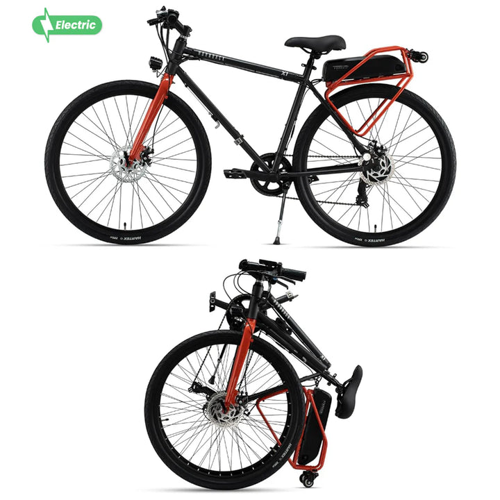 Hornback: X1 Foldable Electric Bicycle – Premium E-Bike for Urban Commuting in India
