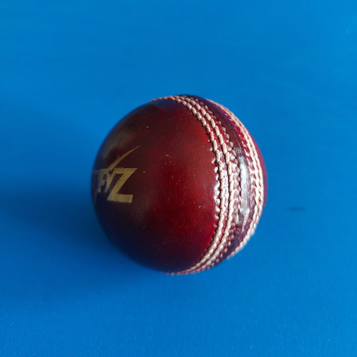 Actifyz Red Leather Cricket Ball – 4-Piece Hand Stitched | Test & League Grade (Box of 6)