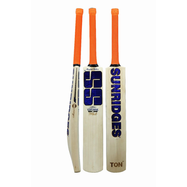 SS Ton: Dhoni Thala English Willow Cricket Bat - Premium Grade, Lightweight, Superior Power