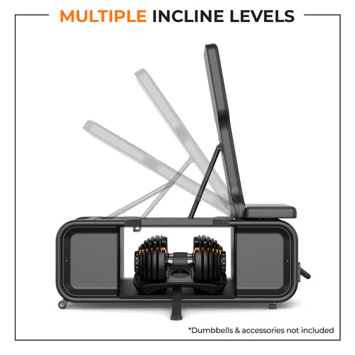 The Flexnest: The Flexbench Pro – Adjustable Home Gym Bench for Strength Training