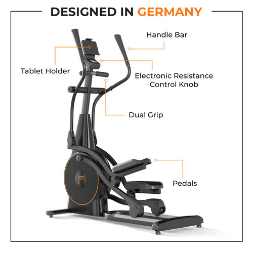 The Flexnest: Flextrainer+ Advanced Smart Elliptical Trainer with App Integration for Full-Body Cardio