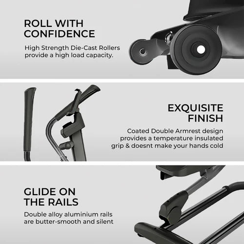 The Flexnest: Flextrainer+ Advanced Smart Elliptical Trainer with App Integration for Full-Body Cardio