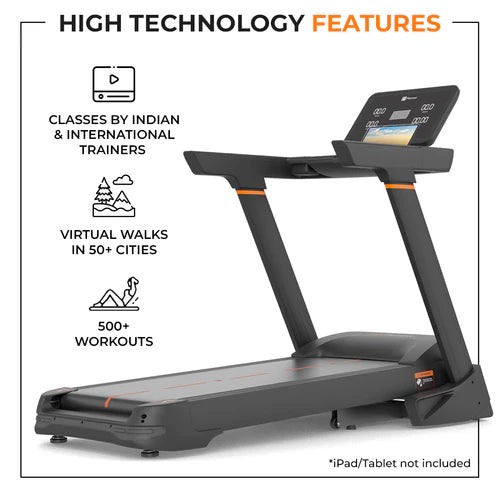 The Flexnest: The Flextread Plus – Advanced Smart Treadmill with Bluetooth & App Integration for Home Cardio Workouts