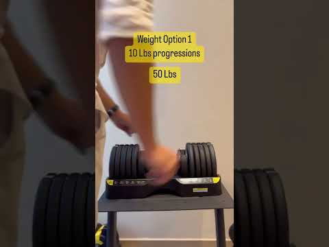 The Cube Club Powerbells Pro | Multi-Weight Adjustable Dumbbells – With Base Stand