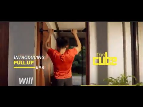 The Cube Club Pull Up Bar Neo Big | Adjustable Doorway Bar (90–115 cm)